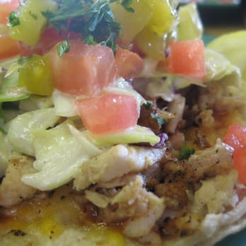 Coconuts Fish Cafe - Up close and personal/ with the fish taco. - Seafood Near Me - Kihei, Hawaii