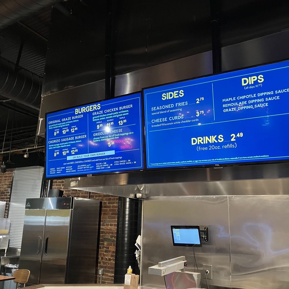 Graze to Griddle - Menu - Burgers Near Me - Culpeper, Virginia