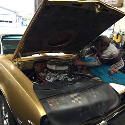 Jim's Automotive Experts - Being ever so careful with the fresh paint