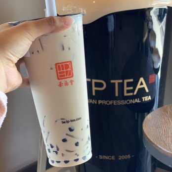 TP Tea - tie guan yin milk tea w/ boba and qq noodles - Bubble Tea Near Me - Cupertino, California TP Tea - tie guan yin milk tea w/ boba and qq noodles - Bubble Tea Near Me - Cupertino, California