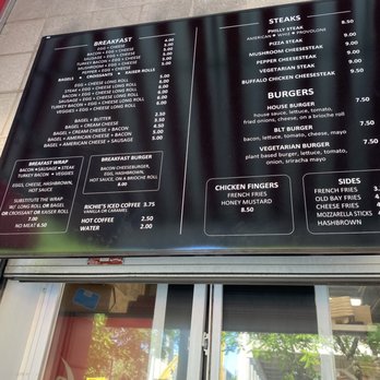 Richie's Cafe - Menu 1 - Sandwiches Near Me - Philadelphia, Pennsylvania Richie's Cafe - Menu 1 - Sandwiches Near Me - Philadelphia, Pennsylvania