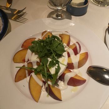 Kokkari Estiatorio - Seasonal peach appetizer - Greek Near Me - San Francisco, California Kokkari Estiatorio - Seasonal peach appetizer - Greek Near Me - San Francisco, California