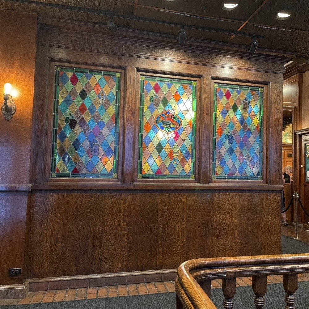 The Berghoff Restaurant - Rich dark wood in the lobby, off Adams west of State - Bars Near Me - Chicago, Illinois The Berghoff Restaurant - Rich dark wood in the lobby, off Adams west of State - Bars Near Me - Chicago, Illinois