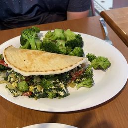 Grilled Hot Stuffed Veggie Pita