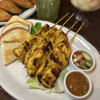 Wan Waan - Chicken Satays - Thai Near Me - New York, New York Wan Waan - Chicken Satays - Thai Near Me - New York, New York