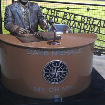T-Mobile Park - Niehaus statue. - Stadiums & Arenas Near Me - Seattle, Washington