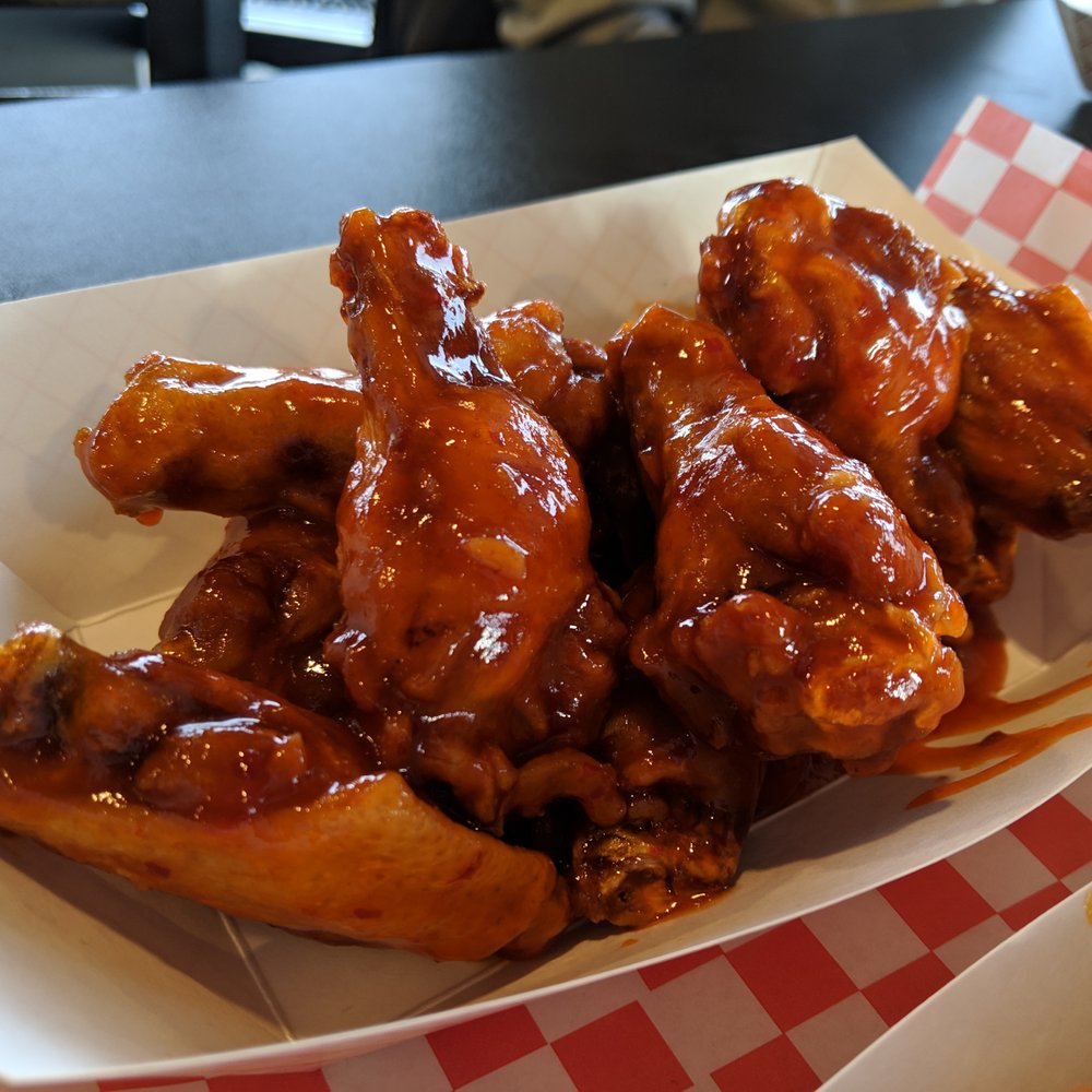 CD's Wings - Westminster - Hot, House, and Spicy BBQ sauces, cheese curds + waffle fries (3) - Chicken Wings Near Me - Westminster, Colorado CD's Wings - Westminster - Hot, House, and Spicy BBQ sauces, cheese curds + waffle fries (3) - Chicken Wings Near Me - Westminster, Colorado