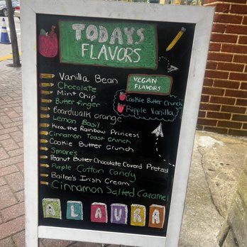 Alaura Kitchen and Candy - They always have a wide range of unique flavors. Cookie butter and Cinnamon Toast Crunch were my favorites - Ice Cream & Frozen Yogurt Near Me - Pitman, New Jersey Alaura Kitchen and Candy - They always have a wide range of unique flavors. Cookie butter and Cinnamon Toast Crunch were my favorites - Ice Cream & Frozen Yogurt Near Me - Pitman, New Jersey