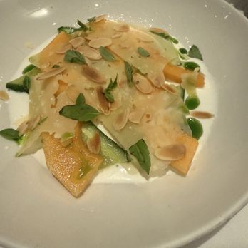 Gramercy Tavern - Cucumber melon salad - New American Near Me - New York, New York Gramercy Tavern - Cucumber melon salad - New American Near Me - New York, New York
