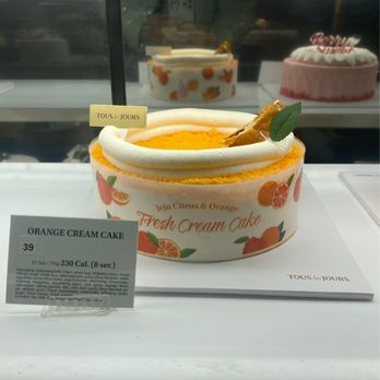 Tous Les Jours - Orange Cream Cake - Bakeries Near Me - Dublin, California Tous Les Jours - Orange Cream Cake - Bakeries Near Me - Dublin, California