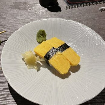 Sushi Yama - Tamago nigir (egg custard) - Sushi Bars Near Me - Travelers Rest, South Carolina