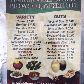 Tacos Y Tortas Estilo Mexico - English menu - Food Trucks Near Me - Houston, Texas Tacos Y Tortas Estilo Mexico - English menu - Food Trucks Near Me - Houston, Texas