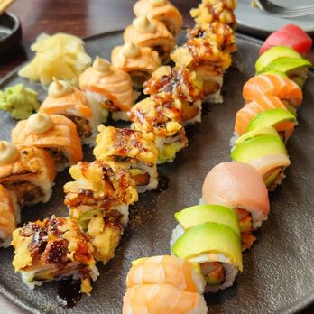 Takara 14 - amber roll,pyrite roll(fried eel on top), opal roll - Japanese Near Me - Washington, DC, District of Columbia Takara 14 - amber roll,pyrite roll(fried eel on top), opal roll - Japanese Near Me - Washington, DC, District of Columbia