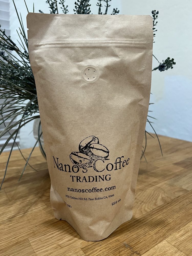 Nano's Coffee Trading Logo
