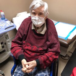 Wolfson A Brad, MD - Grandpa is getting checked out by Doctor Wolfson