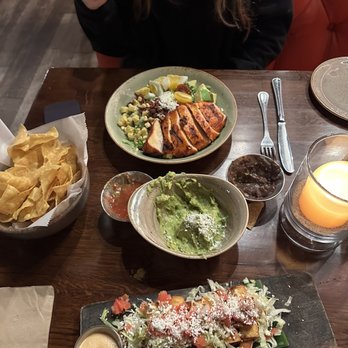 Carmelita's - Jumbo shrimp taquitos and the grilled chicken Cobb salad.. - Beer, Wine & Spirits Near Me - Laguna Beach, California
