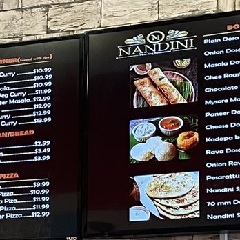 Nandini - Not a great pic but there's a lot more options available - Indian Near Me - Cary, North Carolina