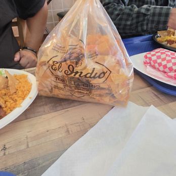 El Indio Mexican Restaurant - Home made chips - Mexican Near Me - San Diego, California