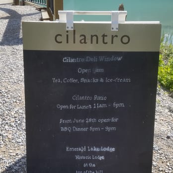 Cilantro on the Lake - Canadian (New) Near Me - Field, British Columbia