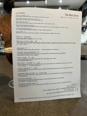 Menu photo 5 The Alna Store Alna, ME