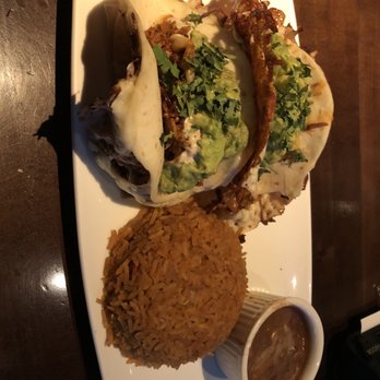 Yard House - Vampire Taco (Featured) with rice and beans - New American Near Me - San Antonio, Texas Yard House - Vampire Taco (Featured) with rice and beans - New American Near Me - San Antonio, Texas