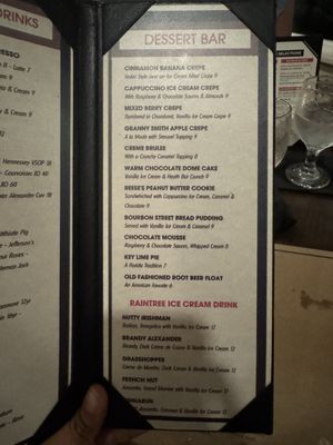 Menu photo 2 The Raintree Restaurant Saint Augustine, FL Menu photo 2 The Raintree Restaurant Saint Augustine, FL