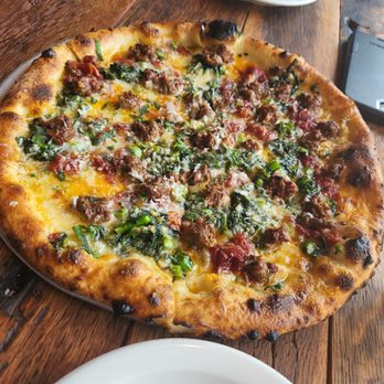 Gjelina - Lamb meatballs, rapini, asiago and pecorino - New American Near Me - Venice, California
