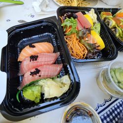 Sushi and Sashimi