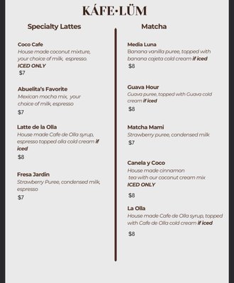 Menu photo 6 Kafe-Lum Chula Vista, CA Menu photo 6 Kafe-Lum Chula Vista, CA