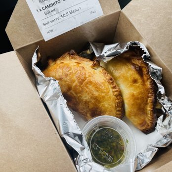 Maria Luisa Empanadas - Chicken - Good Caprese - Cheese bomb (I would pass) - Argentine Near Me - Seattle, Washington