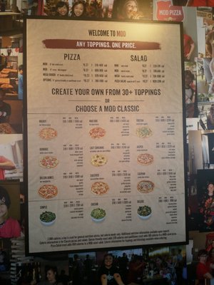 Menu photo 1 MOD Pizza Brighton, MI Menu photo 1 MOD Pizza Brighton, MI