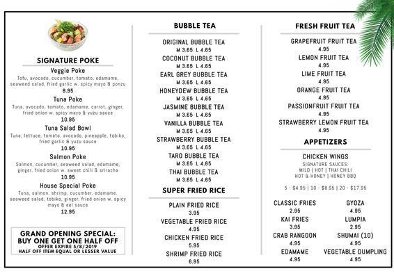 Menu photo 5 Poke Kai Allentown, PA Menu photo 5 Poke Kai Allentown, PA