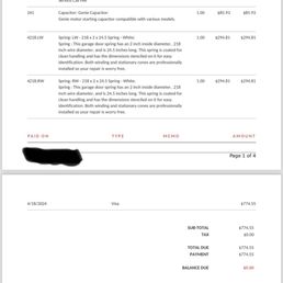 Price breakdown Price breakdown