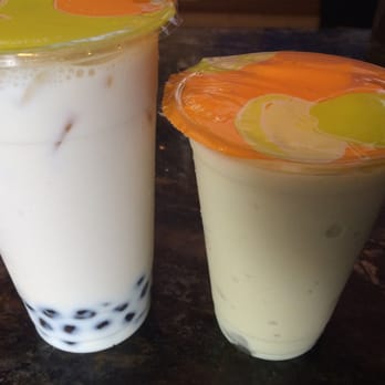 Bobalicious - Almond milk tea with boba and regular jackfruit - Juice Bars & Smoothies Near Me - San Diego, California
