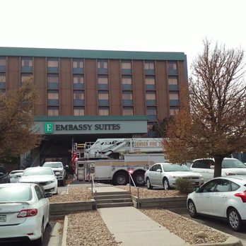Embassy Suites by Hilton Denver Central Park - Fire truck at the Embassy Suites Hilton Stapleton Colorado - Hotels Near Me - Denver, Colorado Embassy Suites by Hilton Denver Central Park - Fire truck at the Embassy Suites Hilton Stapleton Colorado - Hotels Near Me - Denver, Colorado