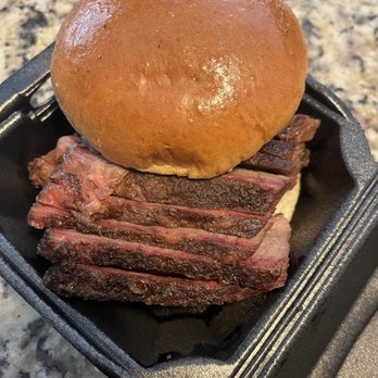 Mission BBQ - Brisket sandwich - Barbeque Near Me - Colonial Heights, Virginia