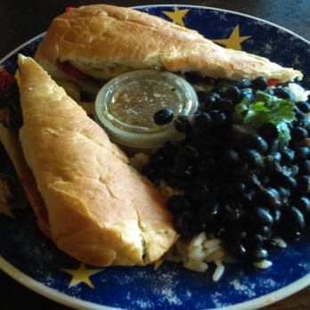 The Corner Pub - Totally delicious Veg Cuban with side of black beans and rice - Pubs Near Me - Decatur, Georgia The Corner Pub - Totally delicious Veg Cuban with side of black beans and rice - Pubs Near Me - Decatur, Georgia