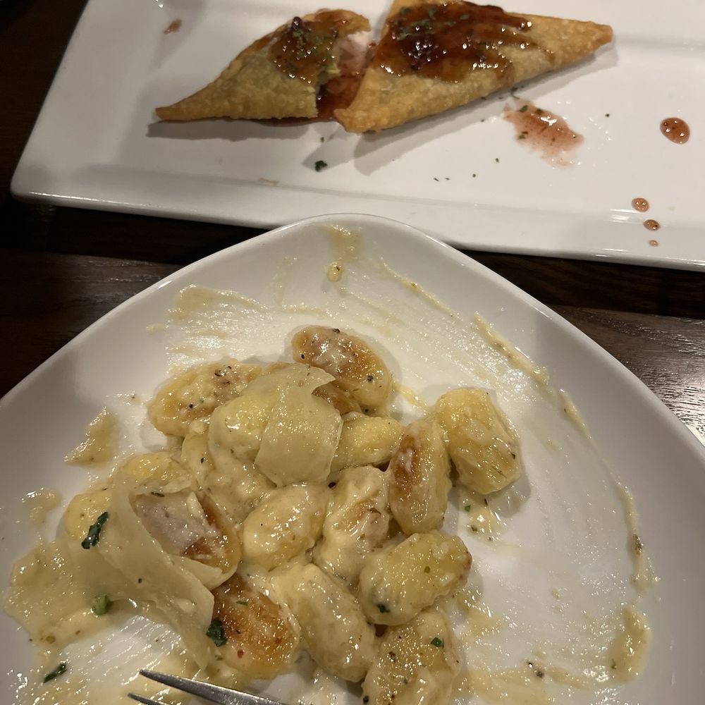 Truffle Gnocchi and wontons. This gnocchi is what dreams are made of. Truffle Gnocchi and wontons. This gnocchi is what dreams are made of.