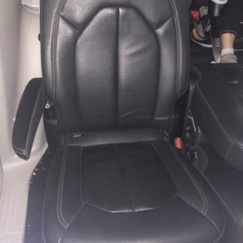 Sac Film Solutions - Before dirty seat - Auto Detailing Near Me - North Highlands, California