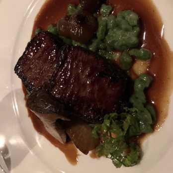 Gary Danko - Juniper Crusted Bison - New American Near Me - San Francisco, California Gary Danko - Juniper Crusted Bison - New American Near Me - San Francisco, California