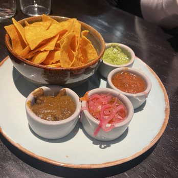 La Popular - Salsa flight - Mexican Near Me - Porter Ranch, California