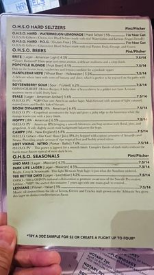 Menu photo 4 OHSO Distillery Scottsdale, AZ