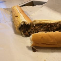 The cheesesteak i got that thing was like 2ft