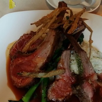 Warfield's Restaurant, Lounge & Bakery - Lamb chops with mushroom risotto and broccolini with a wonderful sauce. - Bakeries Near Me - Clifton Springs, New York Warfield's Restaurant, Lounge & Bakery - Lamb chops with mushroom risotto and broccolini with a wonderful sauce. - Bakeries Near Me - Clifton Springs, New York