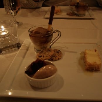 Michael Mina - Trio of desserts - New American Near Me - Las Vegas, Nevada
