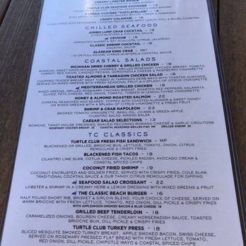 Turtle Club Restaurant - Lunch menu - Seafood Near Me - Naples, Florida Turtle Club Restaurant - Lunch menu - Seafood Near Me - Naples, Florida