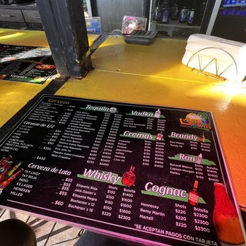 Las Kwas Beach - Menu - Bars Near Me - Rosarito, BCN Las Kwas Beach - Menu - Bars Near Me - Rosarito, BCN