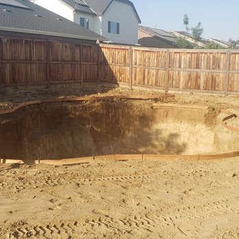 Ande's Pools - June 4th the hole was dug. - Pool & Hot Tub Service Near Me - Bakersfield, California
