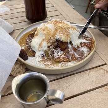 Fig Tree - Plantain and coconut pancakes - Cafes Near Me - Los Angeles, California