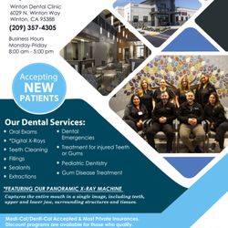 Castle Urgent Care - Our Winton Dental NOW features Panoramic X-Ray Machine. Accepting new patients. For an appointment call us at (209) 357-4305.
